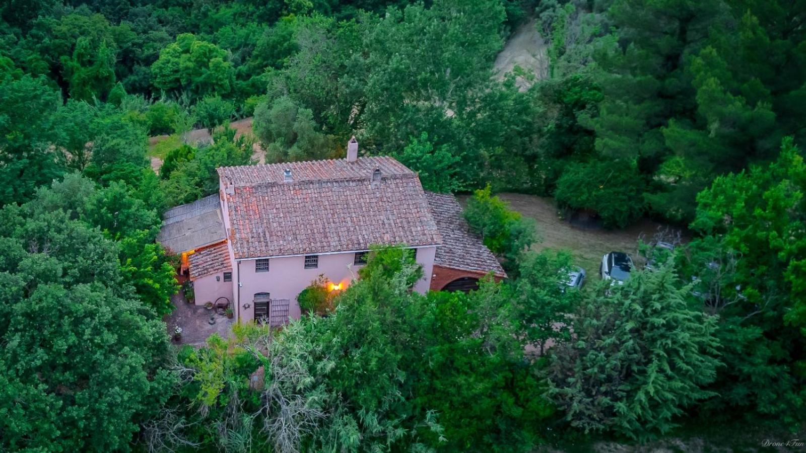 Villa La casa nel bosco Lari Esterno foto